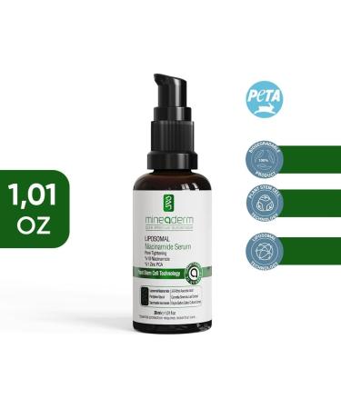 Mineaderm Liposomal Niacinamide Serum Pore Tightening Liposom10 Niacinamide Serum - Buy Online on GoSupps.com