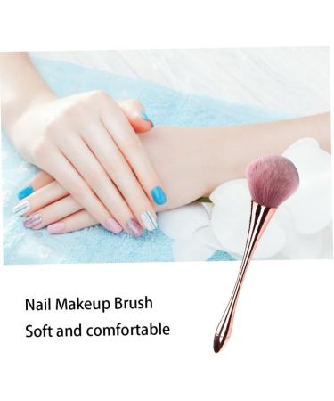 Makeup Brush Manicure Brush Nail Dust Brush Professional Makeup Powder Brush Tool for Blush Bronzer Highlight Powder - Buy Online on GoSupps.com