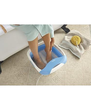 Homedics Compact Pro Spa Collapsible Footbath with Heat and Vibration Massage | ACU-Node Surface | Improves Circulation and Soothes Tired Muscles | Heat Maintenance | Collapsible Tub for Easy Storage - Buy Online on GoSupps.com