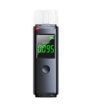 ZBK Breathalyzer Rechargeable | Professional-Grade Accuracy | Portable Breath Alcohol Tester for Personal & Professional Use Professional, Drivers Home Use