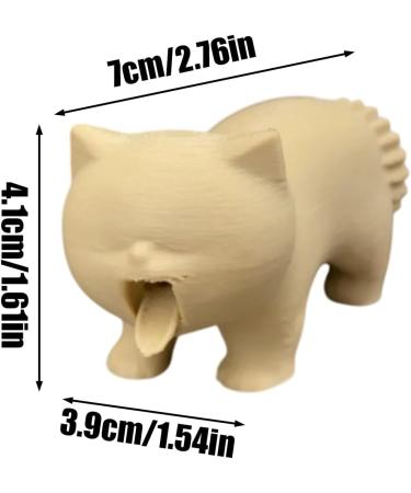 Birtern Toothpaste Caps Cat Vomit Toothpaste Squeezer Cute Toothpaste Squeezer for Bathroom Shower Dormitory Home Countertop Kids Animal Lover - Buy Online on GoSupps.com