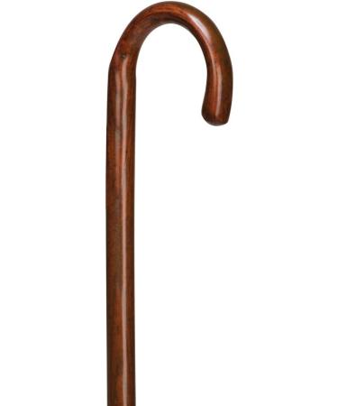 DMI Wooden Walking Cane - Lightweight & Strong - Made in USA - Walnut - Buy Online on GoSupps.com