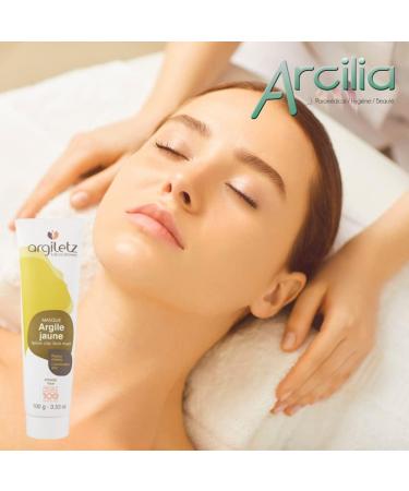 Argiletz - Yellow Clay Tube - 100 g - Made in France - Ready to Use Clay - Buy Online on GoSupps.com