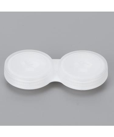 Portable Contact Lens Case Set with Mirror Tweezers & Solution - Travel-Friendly Storage Box - Buy Online on GoSupps.com