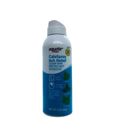 Equate Calamine Spray/CalaSpray Itch Relief - 3 oz Clear