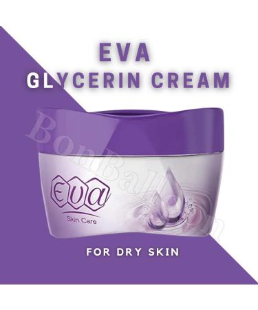 EVA Cream Glycerin Skin Care And Moisturize For All Skin ( 2 Pack x 6 oz / 170 gm - Total 11.99 oz / 340 gm ) - Buy Online on GoSupps.com