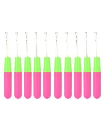 10 Pieces Crochet Latch Needles for Hair Extensions & Braids - Dreadlock Needle & Hair Threader - Buy Online on GoSupps.com