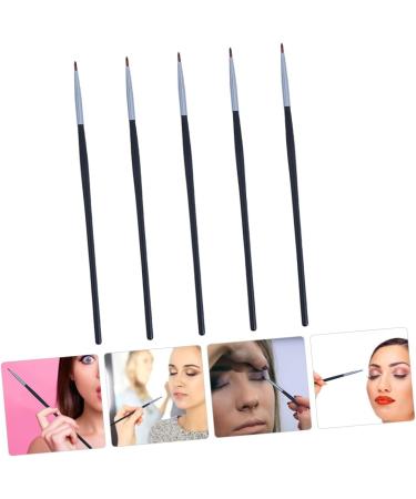 Mikinona 5pcs Fine Eyeliner Brush Lip Makeup Brush Gel Eyeliner Brush Makeup Lipstick Applicator Gels Fiber - Buy Online on GoSupps.com