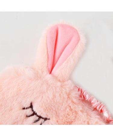 BE Cute Plush Sleep Mask - Unicorn Cat Panda Bunny - Ideal Gift for Kids & Women | Pink Bunny Eye Cover - Buy Online on GoSupps.com