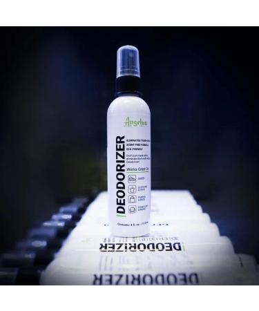 Angelus Shoe Deodorizer 4oz - Eliminates Tough Odors, Eco-Friendly & Scent-Free - Buy Online on GoSupps.com