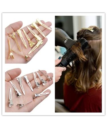 HUAZIZ 100 Pieces Alligator Hair Clips - 45mm Crocodile Hair Styling Accessories for Hairstyles & Tinkering - Buy Online on GoSupps.com