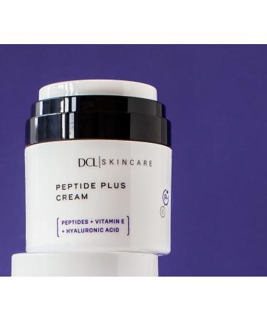 DCL Skincare Peptide Plus Cream | Pro-Aging Wrinkle Defense | Collagen Boosting Amino Acids & Vitamins A C E & CoQ10 - 1.7 Fl Oz - Buy Online on GoSupps.com