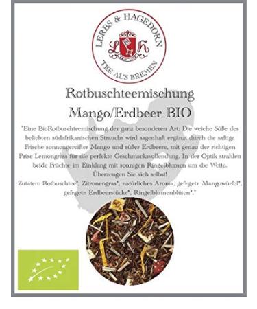 Lerbs & Hagedorn Organic mango/strawberry rooibos tea 1 kg