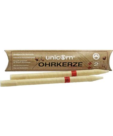 unicorn Relaxing Ear Candles 2 pieces vegan