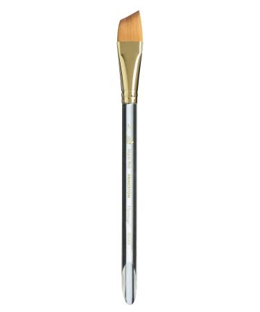 Princeton Heritage, Series 4050, Synthetic Sable Paint Brush for Watercolor,  Angle Wash, 3/4 Inch