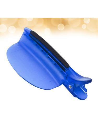 FRCOLOR Hair Partition Clip 1pc Sectioning Hairdressing Styling for Curls Billed Hairdressing Tool Extension Clip Cut off Blue Hair Dye Partition Clip - Buy Online on GoSupps.com