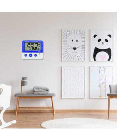 MOMOJIA Digital Thermometer & Humidity Meter | Indoor Outdoor Temperature Sensor for Refrigerator Freezer & Alarm Clock - International Shipping Available - Buy Online on GoSupps.com