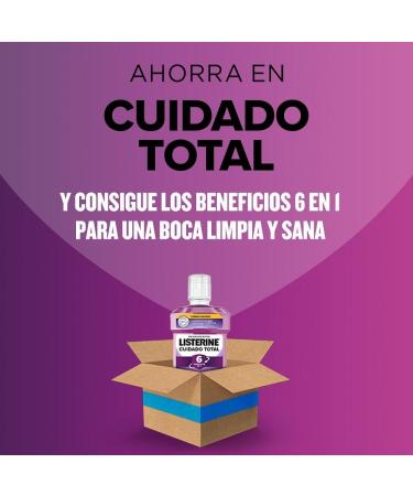 Listerine - Enjuague Bucal Mentol Sabor Suave 500 ml - Buy Online on GoSupps.com