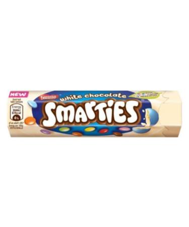 Confetti Chocolates Smarties White White Chocolate Tube 3 x 34 g