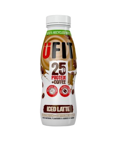 UFIT High Protein Shake Drink Iced Latte 330ml