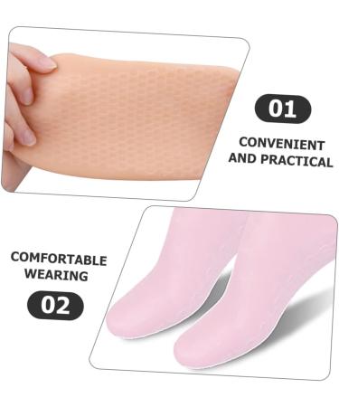 Mikinona Feet Moisturizing Socks 3 Pairs Moisturizing Socks Silicone Socks Foot Care Foot Care Spa Socks Aloe Socks Cracked Heel Repair Lotion Socks Foot Socks Sebs Heel Socks Damping Miss - Buy Online on GoSupps.com