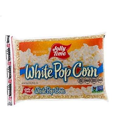 Jolly Time, White Popcorn (Pack of 2)