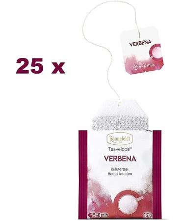  Ronnefeldt Ronnefeldt -Teavelope Verbena Tea Bags 2 x 25 x 1.8 g - Buy Online on GoSupps.com