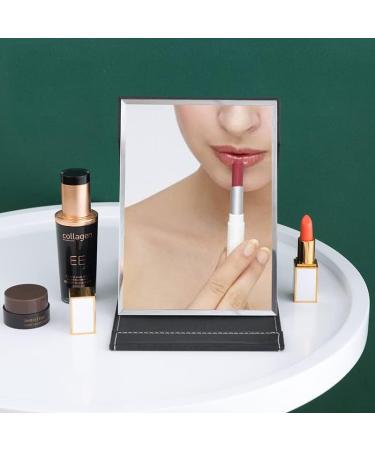 NAYSAYE Folding Travel Makeup Mirror - Portable Compact Vanity Desk Mirror with Stand - Large Size - Buy Online on GoSupps.com