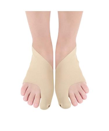 Bale toe protection bale toe corrector orthopedic toe deflection elastic breathable hallux valgus socks support bandage relieves joint pain during day and night