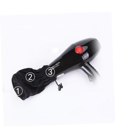 SOESFOUFU 1pc Hair Dryer Shield Hair Dryer Diffuser Cotton Storage Bag Hair Dryer for Curly Hair Black - Buy Online on GoSupps.com