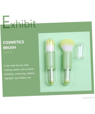 minkissy 2 Sets Telescopic Makeup Brush Makeup Dual Ended Cosmetic Brush Double Ended Makeup Brush Lip Brush Cosmetics Brush Tool Beauty Tools Artificial Fiber Double Head - Buy Online on GoSupps.com