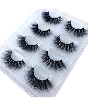 HBZGTLAD 3D Mink Lashes - Handmade, Cruelty-Free, Reusable False Eyelashes (TDR-04) - Buy Online on GoSupps.com