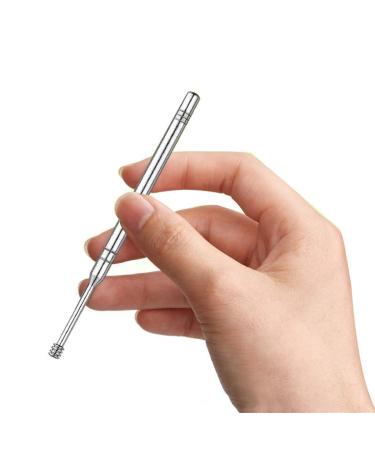 5pcs Spiral Ear Wax Removal Curette Cleaner Health Care Tools - Silver - Buy Online on GoSupps.com