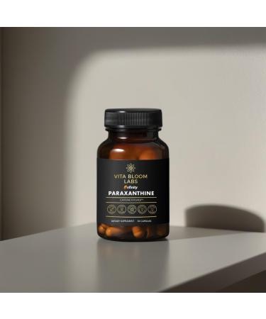 Vita Bloom Labs Enfinity Paraxanthine Capsules Clean Energy & Focus Caffeine Alternative | 200 mg per Capsule | 30 Capsules per Bottle | Formulated in USA GMP Certified Non-GMO Kosher - Buy Online on GoSupps.com