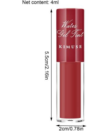VigCebit Lip Stain Tint #01 - Long-Lasting Matte Lipstick | Non-Stick Cup Gloss | Hydrated & Sexy Lip Color for Parties - Buy Internationally - Buy Online on GoSupps.com