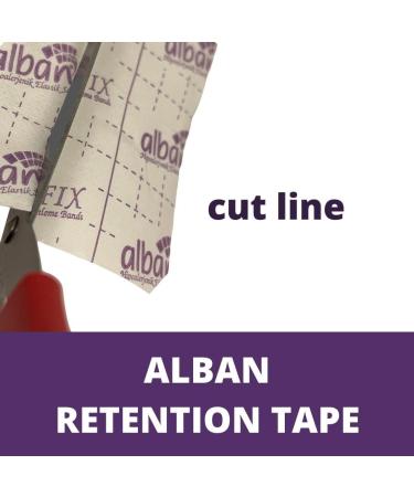 ALBAN Dressing Retention Tape 4 x 11 yds - Hypoallergenic Non-Woven Adhesive - Medical Fixation Tape for Wound Care - Buy Online on GoSupps.com