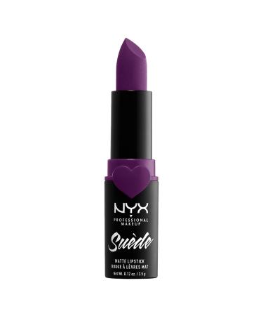NYX PROFESSIONAL MAKEUP Suede Matte Lipstick  Vegan Formula - Stfu (Magenta)