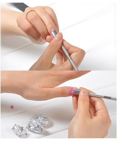 1PC Cuticle Pusher And Spoon Double-End Nail Cleaner Stainless Steel Cuticle Remover And Cutter Manicure And Pedicure Tool stainless steel cuticle pusher - Buy Online on GoSupps.com