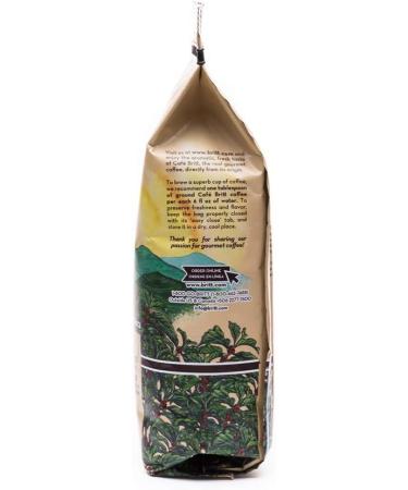 Caf Britt - Costa Rican Breakfast Blend Coffee (12 oz.) (3-Pack) - Whole Bean Arabica Coffee Kosher Gluten Free 100% Gourmet & Medium Dark Roast - Buy Online on GoSupps.com