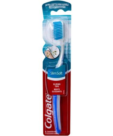 Colgate Slim Soft Ultra Compact Toothbrush Extra Soft - Pack of 6 - Colors Vary - Buy Online on GoSupps.com