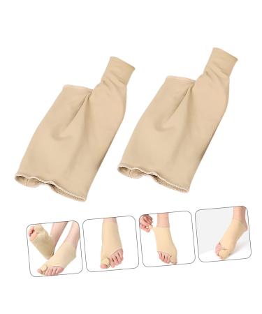 Hemoton Toe Separator Sleeve 1 Pair Bunion Pad Hallux Valgus Night Splint Bunion Relief & Orthotic Thumb Bandage - Buy Online on GoSupps.com