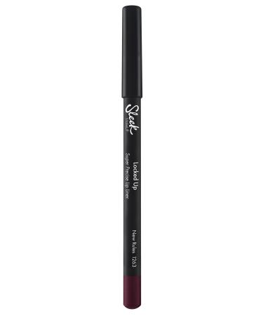 Sleek MakeUP Locked Up Super Precise Lip Liner Long Lasting Super Pigmented New Rules (Deep Purple) 1.79g