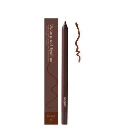 Crayon Eyeliner Anti-D rapage - Double Fonction Imperm able Anti-T che R sistante pour Sourcils Aiguisable Id al Quotidien et Voyage