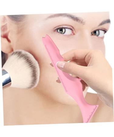 FOMIYES 8 Pcs Silicone Beauty Ruler Eyeliner Pencil Eyeliner Makeup Tool Eyebrow Guide Template Cosmetic - Buy Online on GoSupps.com