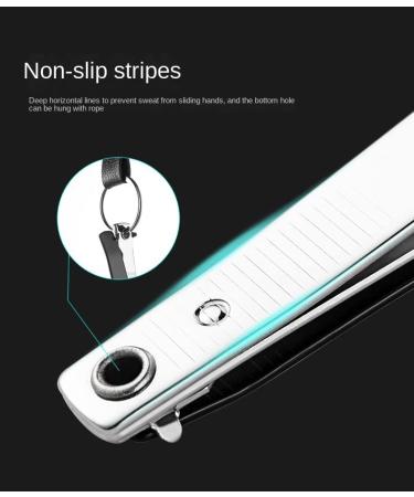 Sizler Beauty Nail Clippers Set Nail Cutter Stainless Steel for Thick Fingernails Toenails Heavy Duty Nail Clipper for Men Women - Black - Buy Online on GoSupps.com