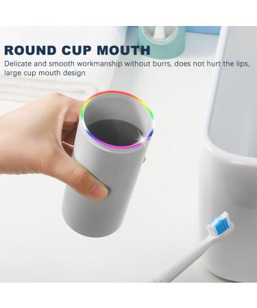 Jadin Children's Toothbrush Travel Case - 2 Pack Portable Cartoon Toothbrush Covers for Girls | Perfect for Home School & Camping (Yellow + White) - Buy Online on GoSupps.com