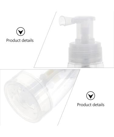 Travel Spray Bottle - Transparent Powder Sprayer for Barbershop Salon & Office - Empty Plastic Travel Bottle - Buy Online on GoSupps.com