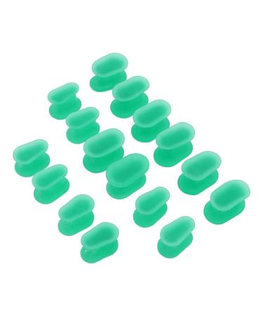 Silicone Toe Separator 8 Pairs - Bunion Straightener & Hallux Valgus Corrector - Flexible Overlapping Toes Spacer - Buy Online on GoSupps.com