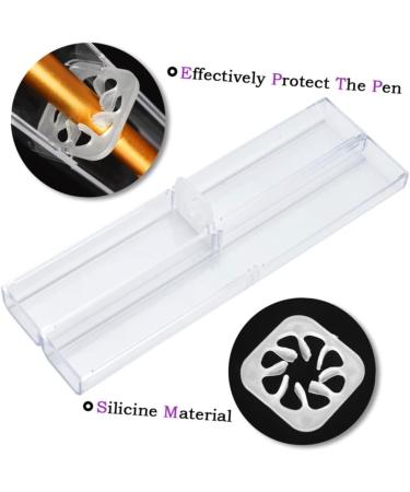 Angoily Microblading Eyebrow Skin Semi-permanent Kit Pen Practice Pencil with Storage Manual Golden - Buy Online on GoSupps.com