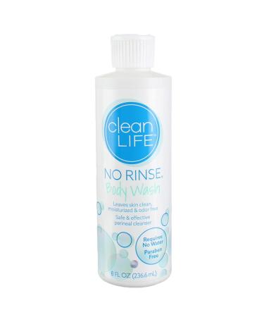 No Rinse Body Wash (3 Bottles) 8FL OZ Bottles